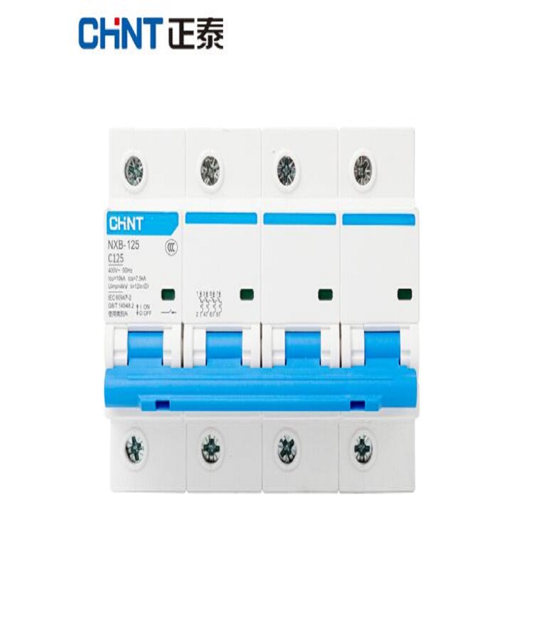 Chint nxb-125-4p-d100 household air switch overload air switch DZ47 upgrade miniature circuit breaker spot supply 