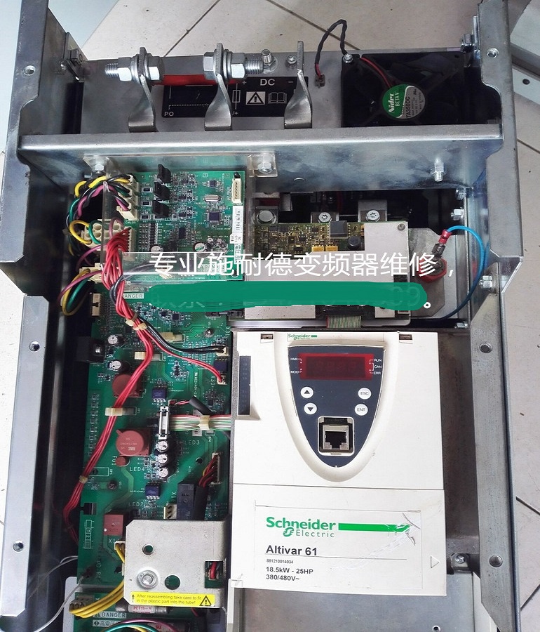 Schneider atv61hc16n4 frequency converter LP undervoltage maintenance