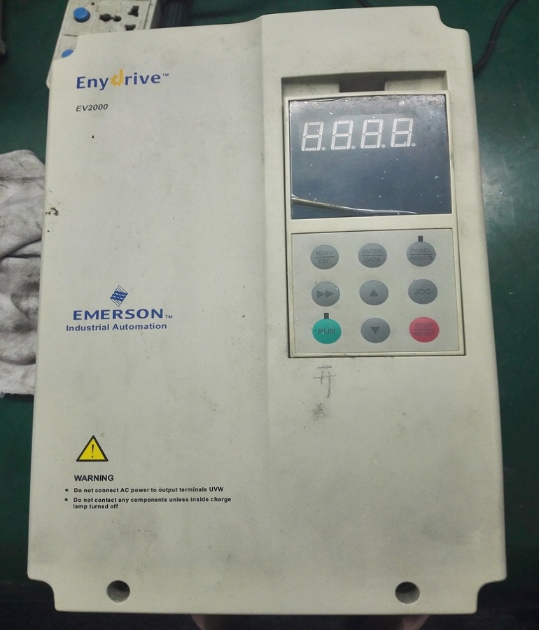 Maintenance and debugging of Emerson Emerson Inverter EV2000 Series in Yantai, Shandong Province