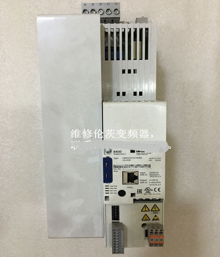 山东 烟台Lenze E84AVSCE1534VB0变频器维修 8400 StateLine C 15KW变频器