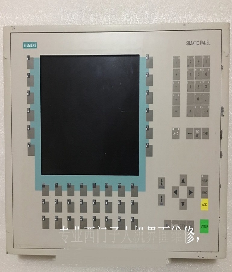 Siemens 6av6542-0cc10-0ax0 man machine interface maintenance man machine interface black screen maintenance