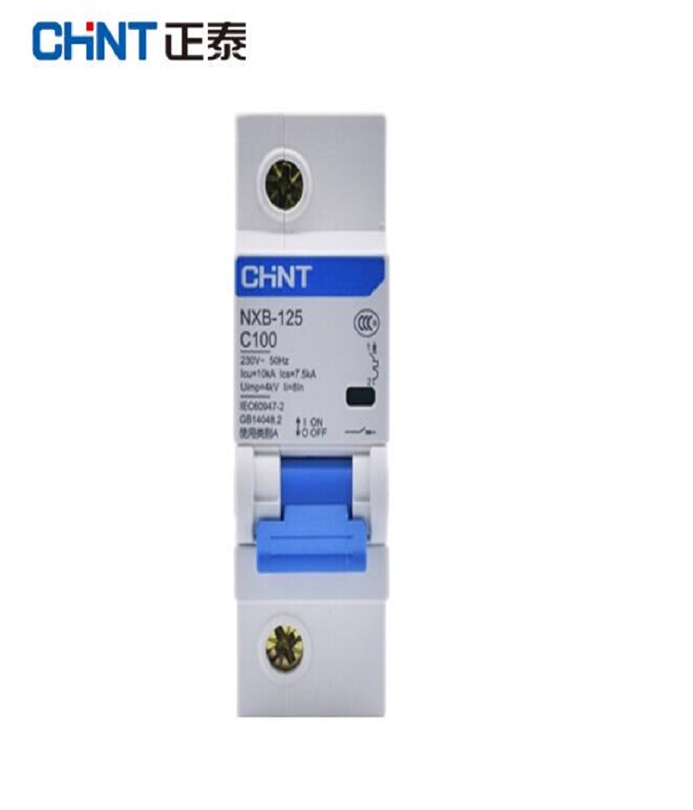 Shandong Yantai Zhengtai Electric Appliance designated franchise store Chint nxb-125-1p-c125 C100 C80 a air switch overload air switch spot supply