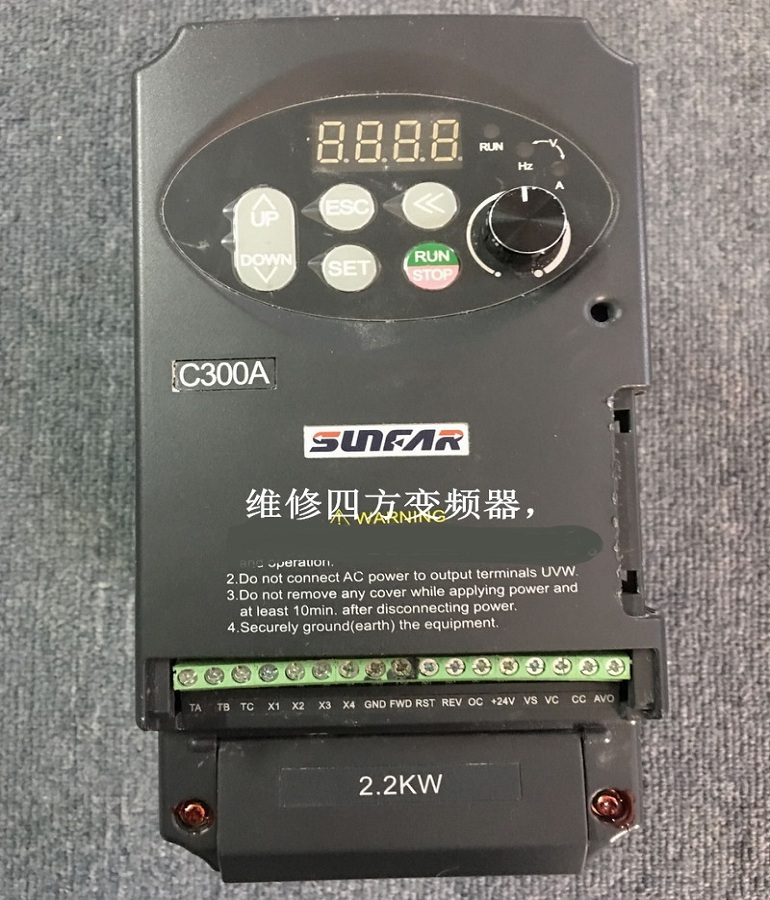 山东烟台四方变频器维修C300A-4T0022 SUNFAR四方C300A-4T0022变频器维修