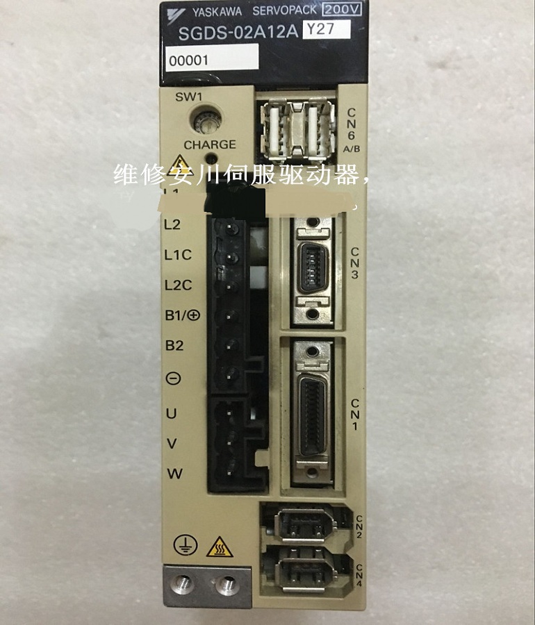 山东  烟台机械手驱动器维修SGDS-02A12AY27 安川伺服驱动器维修