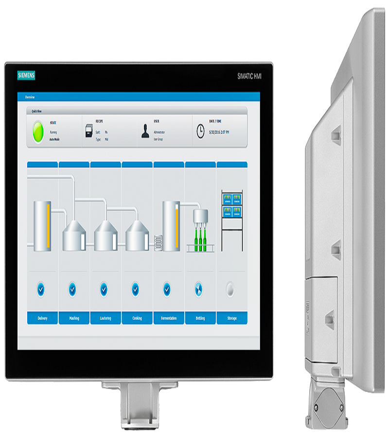 山东烟台 西门子 触摸屏 SIMATIC HMI TP1900 Comfort PRO 可安装支脚及扩展元件 现货 